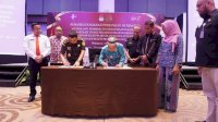 Kajati Sulsel dan KPU Sulsel Tandatangani Perjanjian Kerjasama untuk Pemilu Berkualitas dan Bermartabat