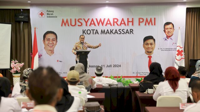 Wali Kota Makassar, Moh. Ramdhan Pomanto, mengumumkan rencana kenaikan Dana Hibah untuk Palang Merah Indonesia (PMI) Kota Makassar. 
