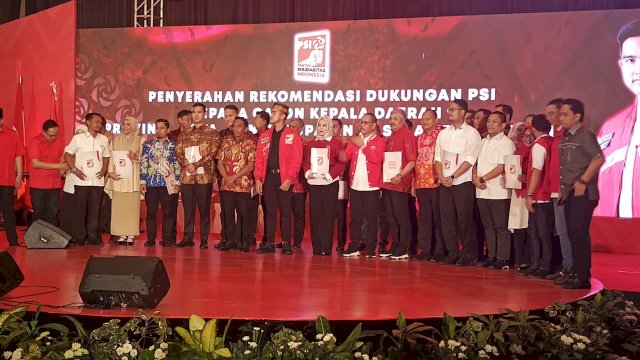 PSI Dukung Jagoan Nasdem Dipilkada Serentak, Kaesang Serahkan Rekomendasi