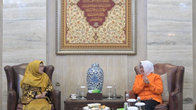Bersama Putri Wapres, Indira Yusuf Ismail Bahas Inovasi Penanganan Stunting di Makassar