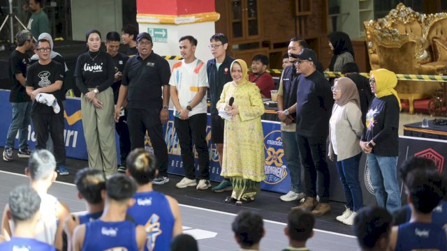 Indira Yusuf Ismail Resmi Buka Mandiri 3&times;3 Indonesia Tournament Regional Sulawesi di Makassar