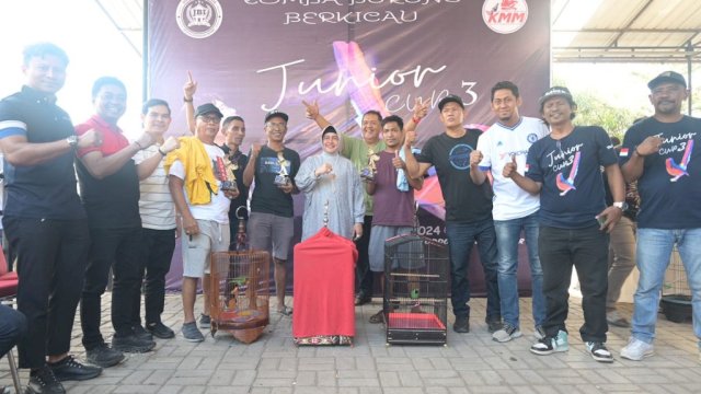 Ketua TP PKK Kota Makassar Dorong Lomba Burung Berkicau Junior Cup 3 Menuju Festival Internasional