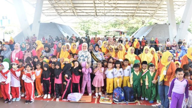Indira Yusuf Ismail Tekankan Pentingnya Pendidikan PAUD pada Hari Anak Nasional Kota Makassar