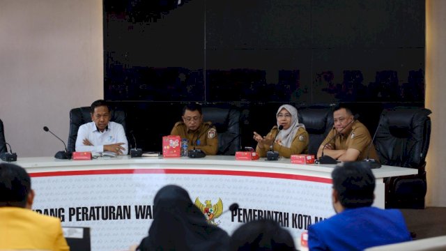Pemkot Makassar Gelar Pembahasan Perjanjian Kerja Sama Statistik Sektoral