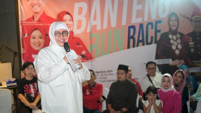 Ketua TP PKK Kota Makassar Resmi Buka Banteng Run Race 100 Meter di Kecamatan Mamajang