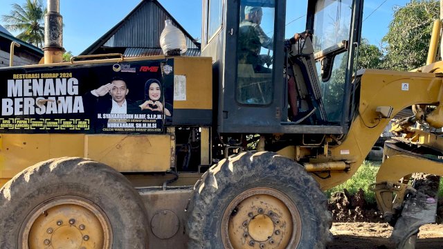 Syaharuddin Alrif Prioritaskan Perbaikan Infrastruktur Disejumlah Wilayah di Sidrap