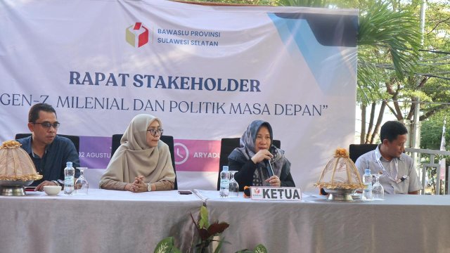 Bawaslu Sulsel Adakan Dialog Bertema &ldquo;Gen-Z, Milenial, dan Politik Masa Depan&nbsp;