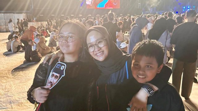 Nonton Konser Shelia On 7, Rezki Ajak Generasi Z  Majukan Industri Musik