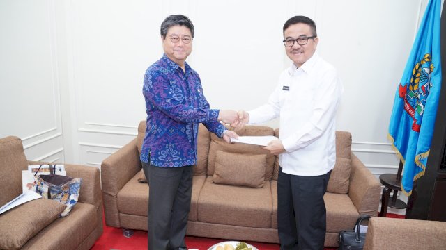 Jufri Rahman dan Konsuler Jepang Ohashi Koichi Bahas Penguatan Kerja Sama