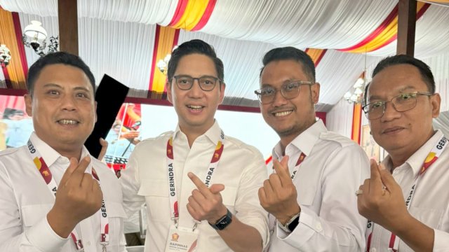 ASA Hadiri Rapimnas Gerindra Petinggi Partai Salam Khas Sehati