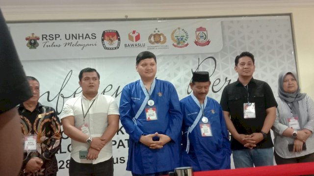 Pasangan Calon Bupati Luwu, Arham-Rahmat, Jalani Pemeriksaan Kesehatan di RSP Unhas