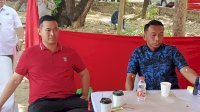 Syaharuddin Alrif Santai Usai Pemeriksaan Kesehatan, Berbincang di Pos Pengamanan
