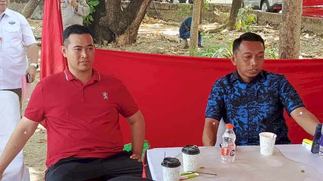 Syaharuddin Alrif Santai Usai Pemeriksaan Kesehatan, Berbincang di Pos Pengamanan