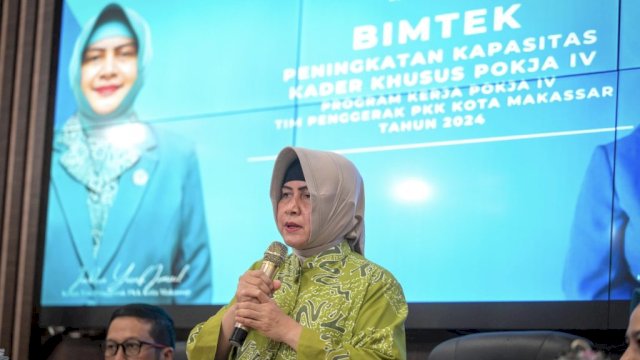 Ketua TP PKK Makassar Dorong Kader Pokja IV di Mariso dan Ujung Pandang Tingkatkan Kapasitas Lewat Bimtek