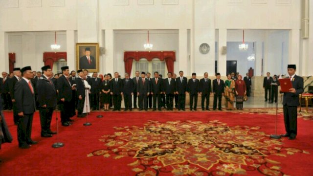 Jokowi Lantik Dua Putra Daerah Sulsel Jadi Menteri dan Kepala Badan&nbsp;
