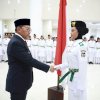 Wali Kota Makassar Kukuhkan 70 Anggota Paskibraka, Berpesan Jaga Fokus dan Kebersamaan