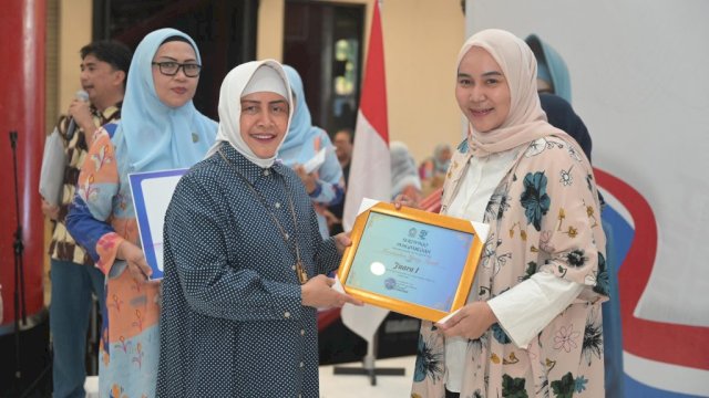 Indira Yusuf Ismail Meriahkan Hari Terakhir Jambore HKG PKK ke-52 di Makassar