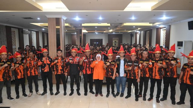 Indira Yusuf Ismail Hadiri Pelantikan Sapma PP Sulsel, Dorong Kolaborasi untuk Kemajuan Makassar
