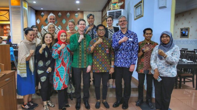 Pj Sekda Makassar Bahas Potensi Kerja Sama Pariwisata dan Pendidikan dengan Australia Indonesia Institute