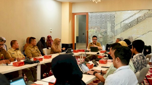 Jufri Rahman Sambut AKN III BPK RI Studi Banding di Makassar