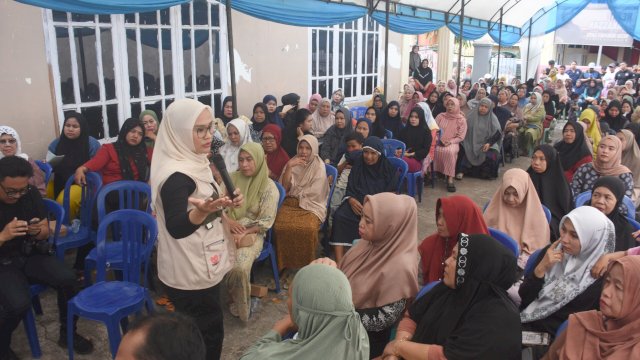 Emak-Emak Manggala Pasang Badan Siap Menangkan SEHATI