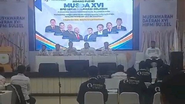 Andi Amar Terpilih Aklamasi Di Musda HIPMI Sulsel