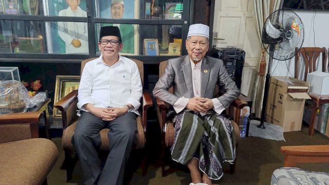 Temui Pimpinan Pondok Pesantren DDI, Ashar Arsyad Minta di Doakan