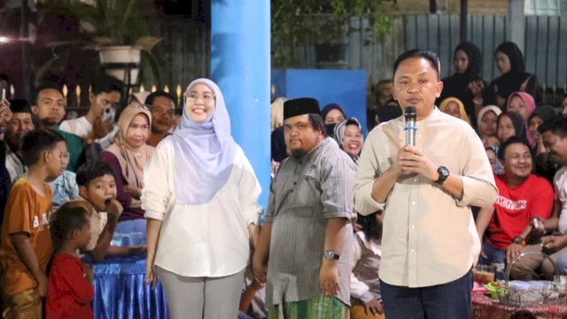 Antusiasme Ribuan Warga Be’lang Warnai Kunjungan Ilham Azikin-Nurkanita Kahfi di Bantaeng