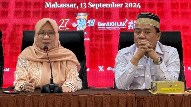 KPU Sulsel Serahkan Hasil Verifikasi Administrasi Perbaikan Bapaslon Gubernur di Hadapan Bawaslu