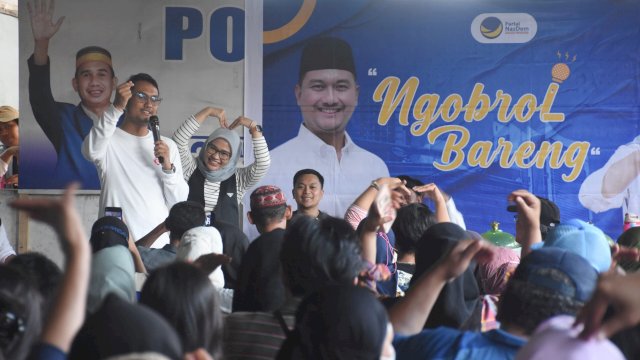 Ruslan Lallo Gerakkan Relawan untuk Pemenangan Pilwalkot Makassar 2024, Andi Seto-Rezki Mulfiati Terlibat Aktif
