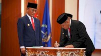 Prof Zudan Lantik Empat Pjs Kepala Daerah di Sulsel