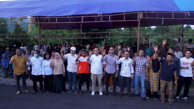 Ajie Saputra Fokus Perkuat Basis Keluarga di Kampanye Perdana Pilkada Luwu Utara