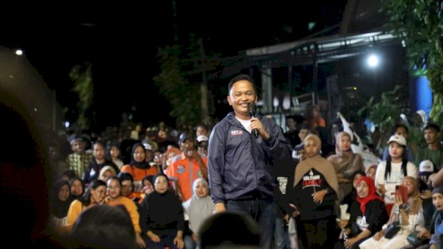 Ilham Azikin Janji Tingkatkan Insentif RT, RW, dan Kadus di Kampanye Jalan Pemuda