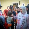 Indira Yusuf Ismail Tinjau Posyandu Dahlia IV di Kelurahan Banta-Bantaeng