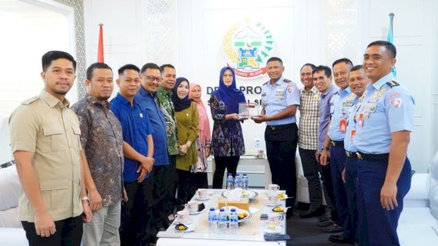 Pangkoopsud II Pamit dan Jalin Silaturahmi dengan DPRD Sulawesi Selatan