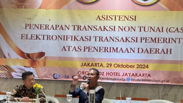 Kepala Bapenda Makassar Ikuti Asistensi Penerapan Transaksi Non Tunai di Jakarta
