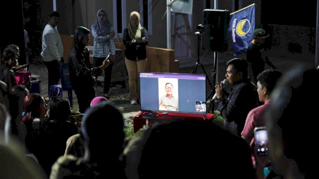 Kampanye Virtual Ilham Azikin di Mangarabbe Tetap Meriah dan Interaktif
