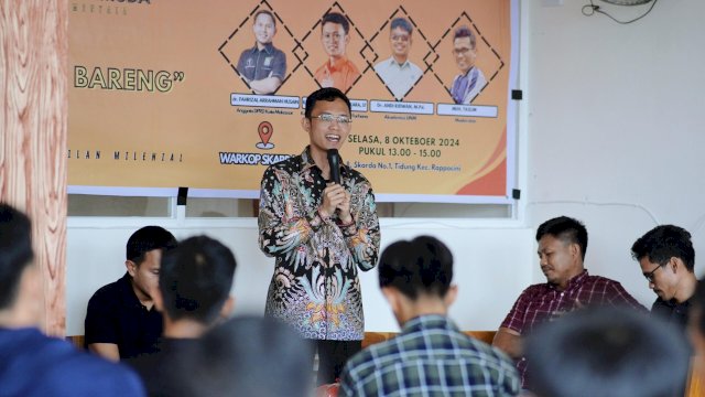 Di Hadapan Mahasiswa, Ilham Fauzi Tegaskan Siap Adu Gagasan