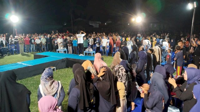 Dukungan Besar Warga dan Komunitas untuk SAR-KANAAH di Kampanye Tatap Muka di Sidrap