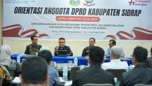Pesan Sekda Sulsel kepada DPRD Sidrap: Prioritaskan Kepentingan Rakyat di Atas Segalanya