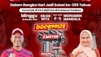 Pemprov Sulsel Gelar Jalan Sehat HUT ke-355 dengan Rute Sepanjang 3,55 KM, Berikut Fokus Kegiatannya