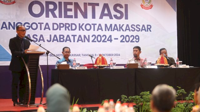 Penutupan Orientasi DPRD Kota Makassar: Pjs Wali Kota Tekankan Profesionalitas dan Integritas