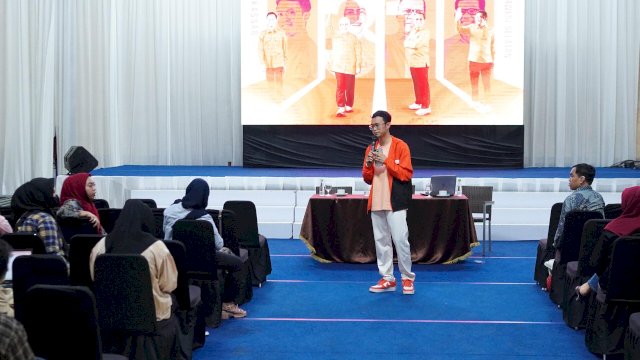 Ilham Fauzi Amir Uskara Beri Motivasi dan Tips kepada Peserta Tryout CASN di Makassar