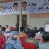 Kampanye di Marobo Tetap Ramai, Meski Hujan Warga Antusias Sambut Fauzi-Ajie