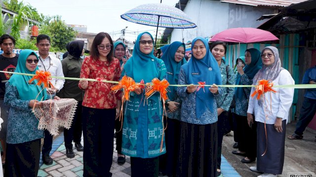 Lorong PKK Mangasa Dijadikan Percontohan Kampung Binaan oleh Pemprov Sulsel
