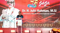 Jufri Rahman Serukan Pentingnya Kekompakan dan Keharmonisan Warga di HUT Sulsel ke-355