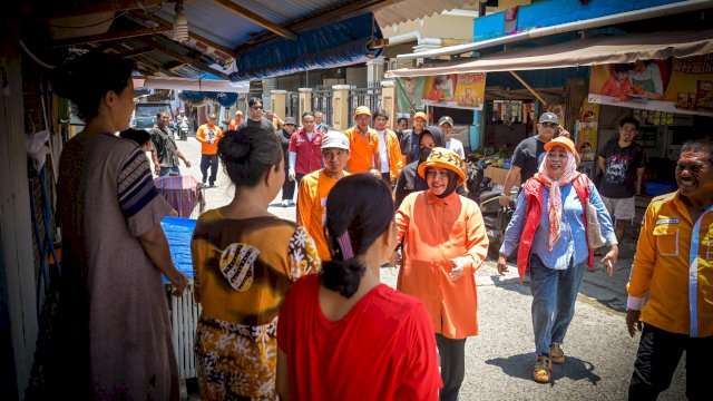 Warga Rappokalling Solid Dukung Indira-Ilham di Pilwalkot Makassar