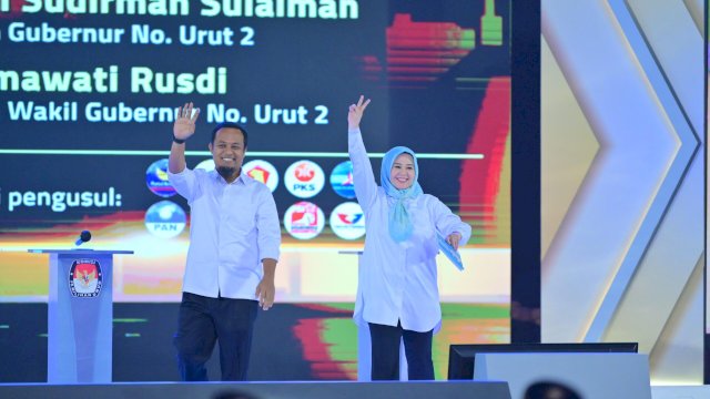 Andalan Hati Paparkan Bukti Nyata Pembangunan di Debat Perdana Pilgub Sulsel