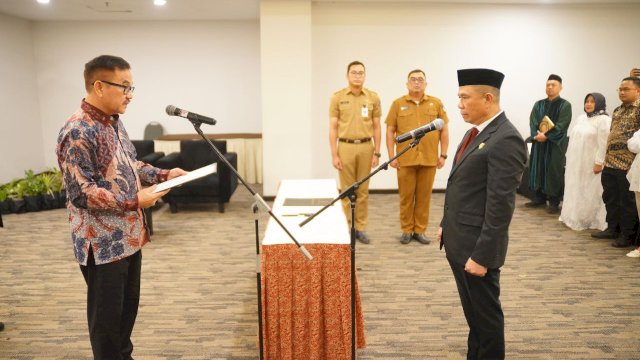 Sekra Provinsi Melantik Pejabat Fungsional Lingkup Pemerintah Provinsi 
