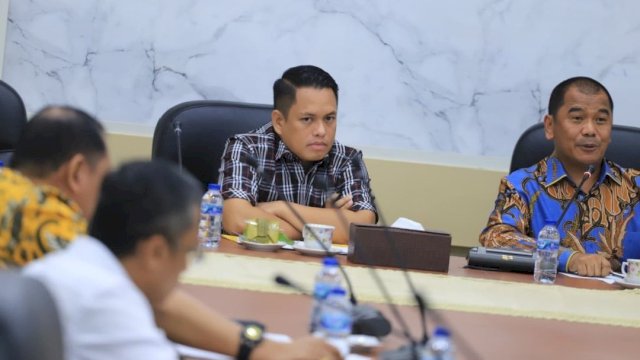 Rapat DPRD Sulsel Bahas Persiapan Pembentukan Alat Kelengkapan Dewan